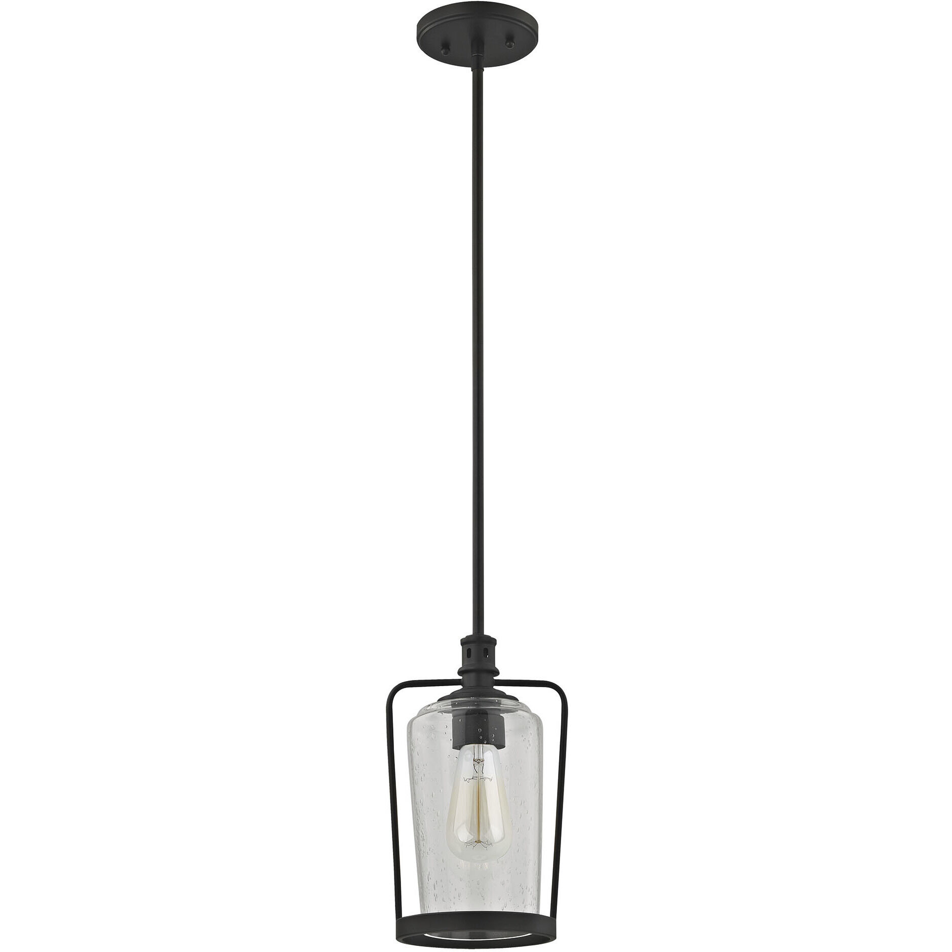 Hamel 1 Light 7 inch Oil Rubbed Bronze Mini Pendant Ceiling Light