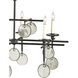 Sethos 8 Light 42 inch Old Iron Chandelier Ceiling Light