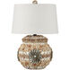 Seascape 27 inch 150 watt Natural Table Lamp Portable Light