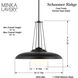 Schooner Ridge 1 Light 24.25 inch Coal Pendant Ceiling Light