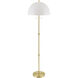 Starlux 65 inch 60 watt Plated Accent Floor Lamp Portable Light
