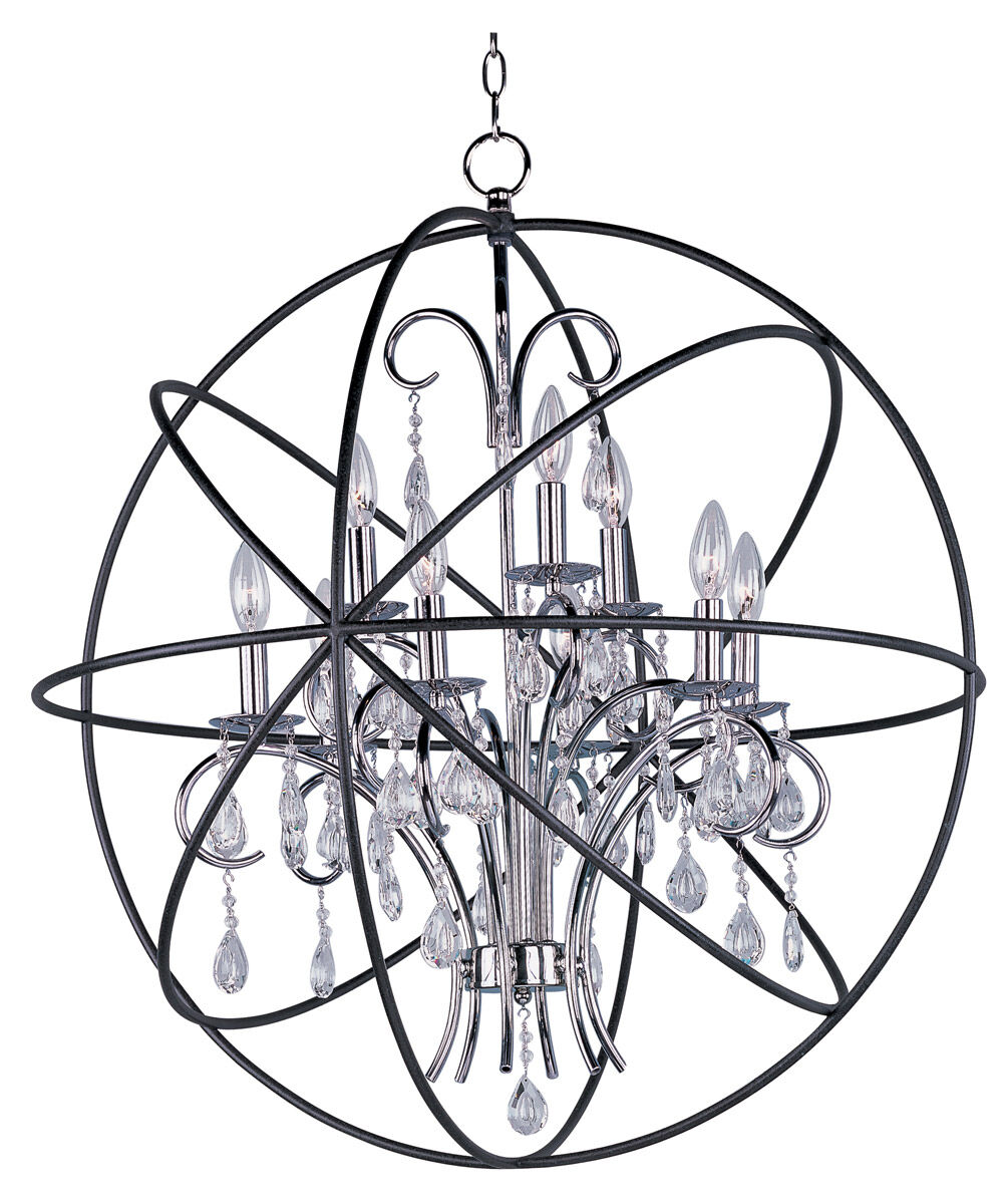 Orbit 9 Light 30.00 inch Chandelier