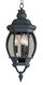 Parsons 3 Light 8 inch Black Outdoor Hanging Lantern