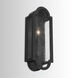 Lindsay 1 Light 20 inch Black Outdoor Wall Mount
