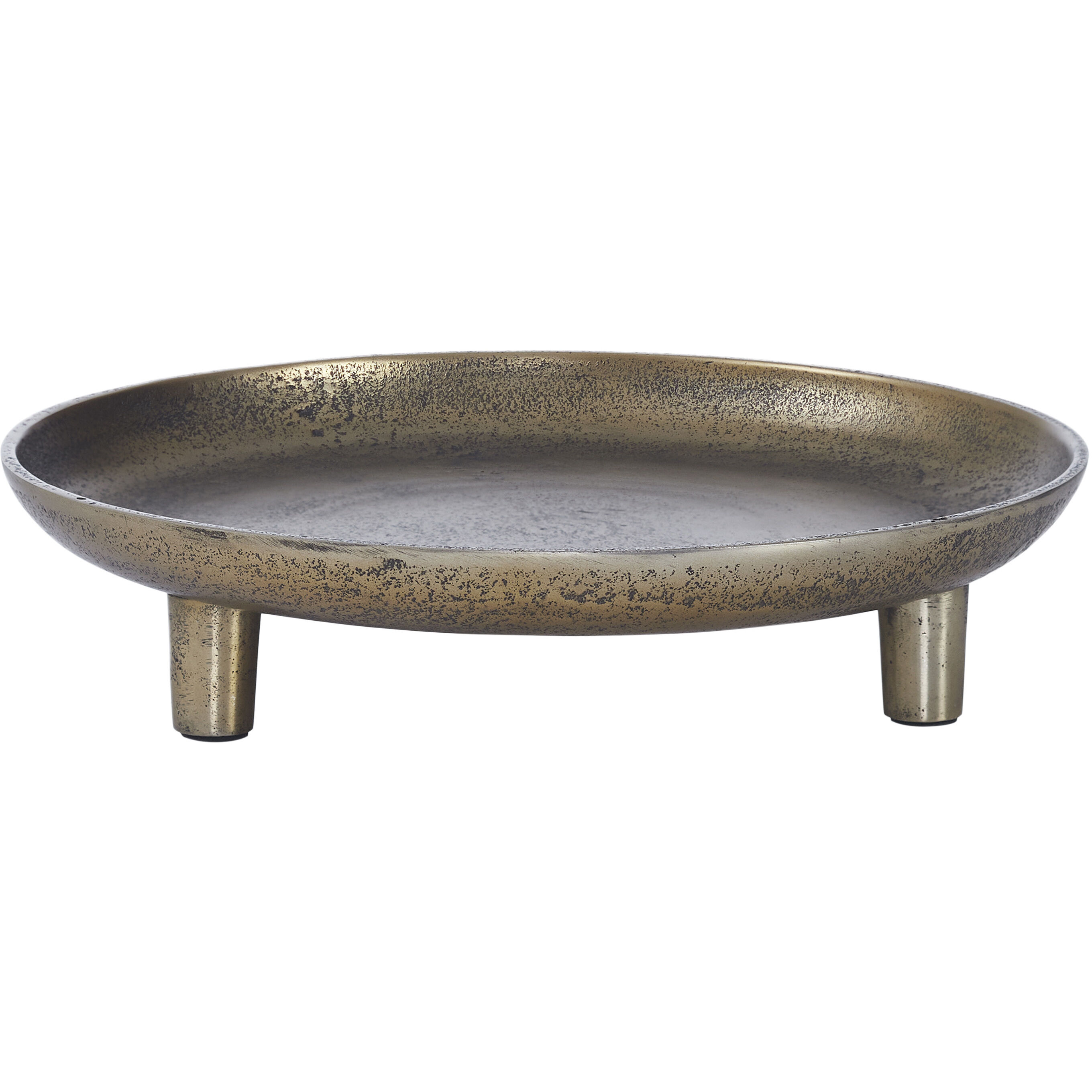 Kaleido Antique Brass Tray