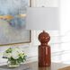 Marco 27 inch 150 watt Sienna Glaze and Antique Brass Table Lamp Portable Light