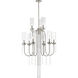 Siena 9 Light 30 inch Brushed Nickel Chandelier Ceiling Light