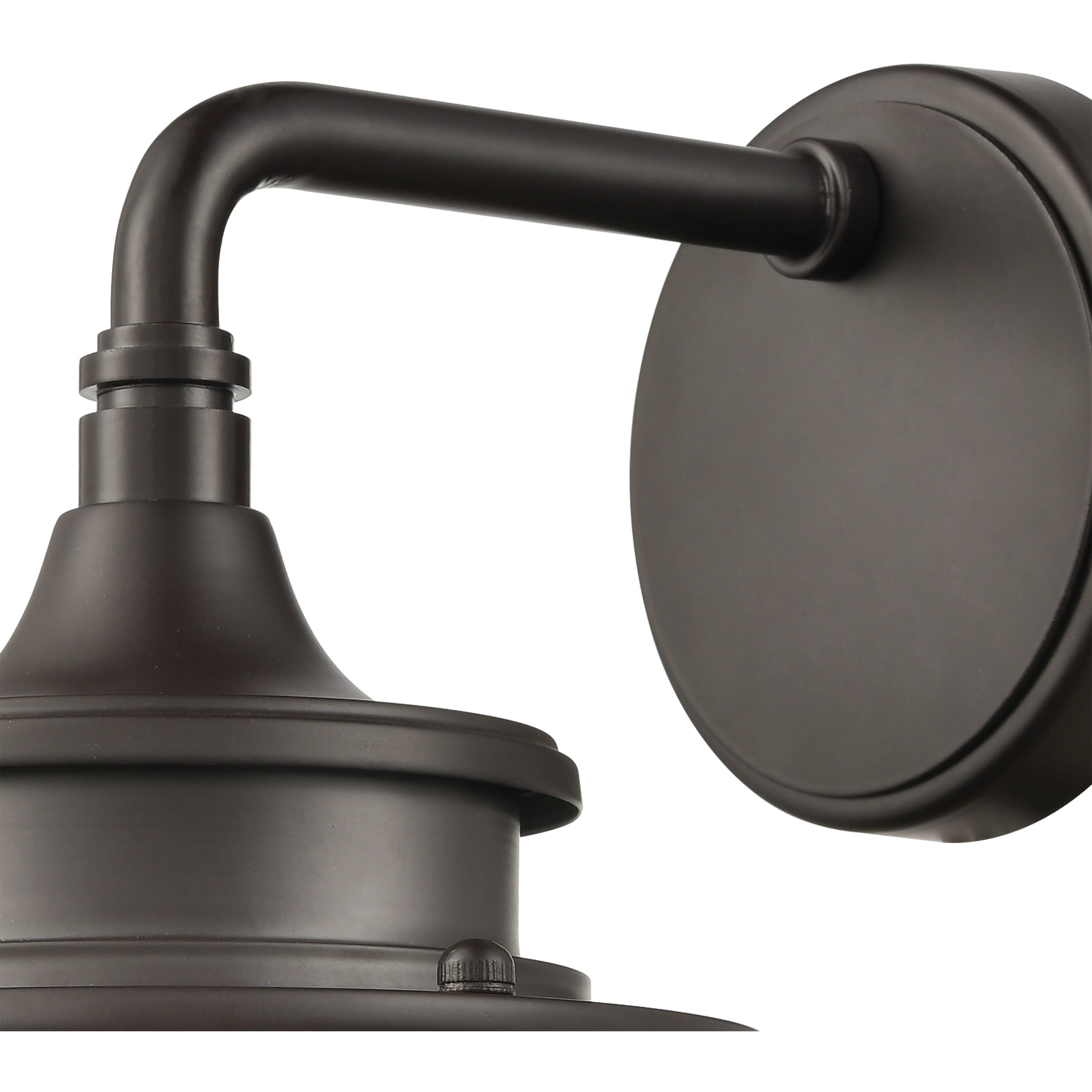 Renninger 1 Light 12 inch Oil Rubbed Bronze Outdoor Sconce