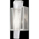 Crownstone 1 Light 6.5 inch Silver Sconce Wall Light