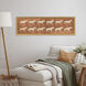 Even Cadence White and Red Framed Art