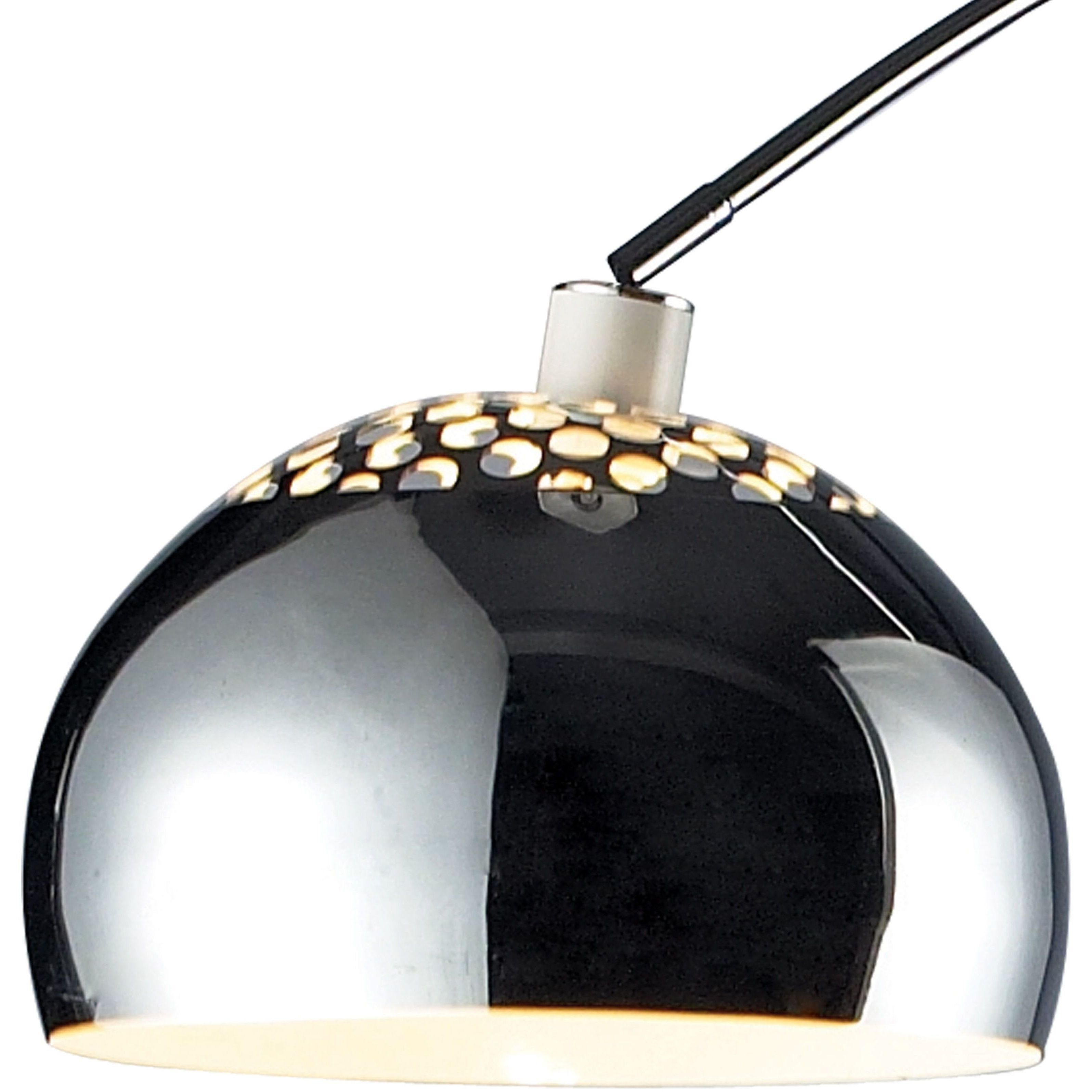 Penbrook 70 inch 100 watt Polished Nickel Floor Lamp Portable Light