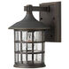 Freeport Outdoor Wall Mount Lantern in Oil Rubbed Bronze, Small