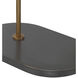Severn 67.75 inch 7 watt Antique Brass and Oil Rubbed Bronze Floor Lamp Portable Light