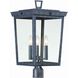 Belmont 3 Light 22.25 inch Graphite Outdoor Post