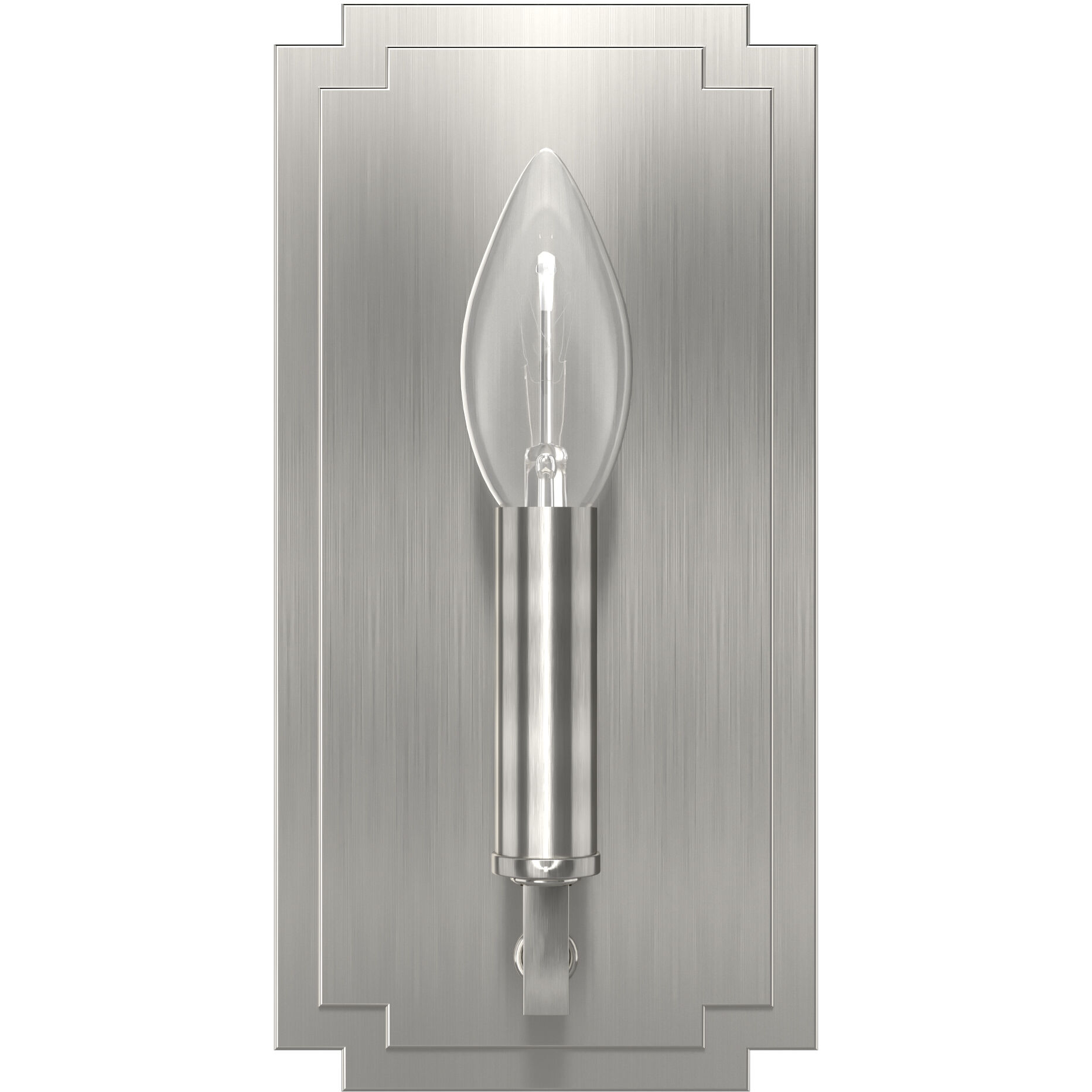 Zoanne 1 Light 5.25 inch Brushed Nickel Wall Sconce Wall Light