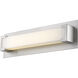 Elara LED 21.7 inch Brushed Nickel Vanity Wall Light