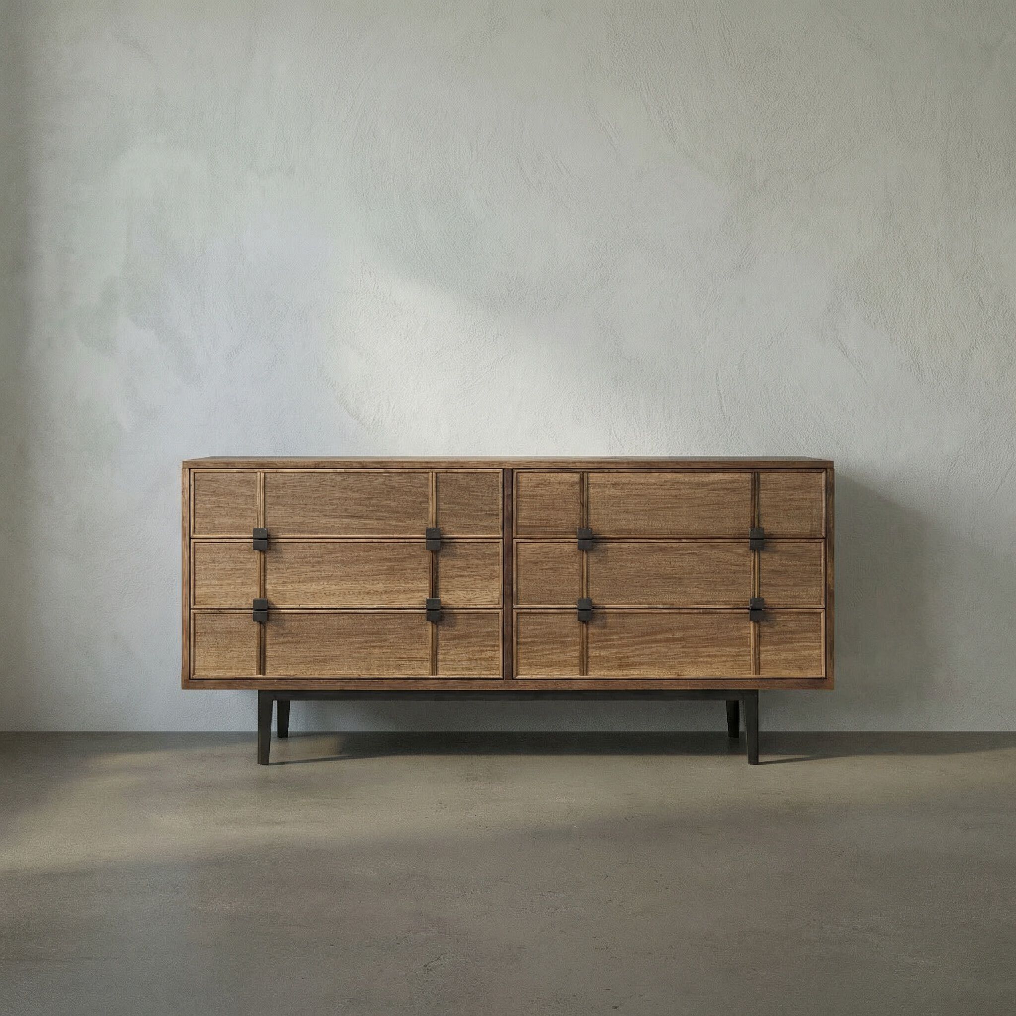 Bourgeois 66 X 20.5 inch Dark Walnut Sideboard