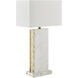 Fivo 26 inch 100 watt Painted Accent Table Lamp Portable Light