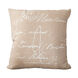Montpellier 18 X 18 inch Cream/Camel Pillow Kit
