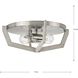 Galloway 2 Light 15 inch Brushed Nickel Flush Mount Ceiling Light