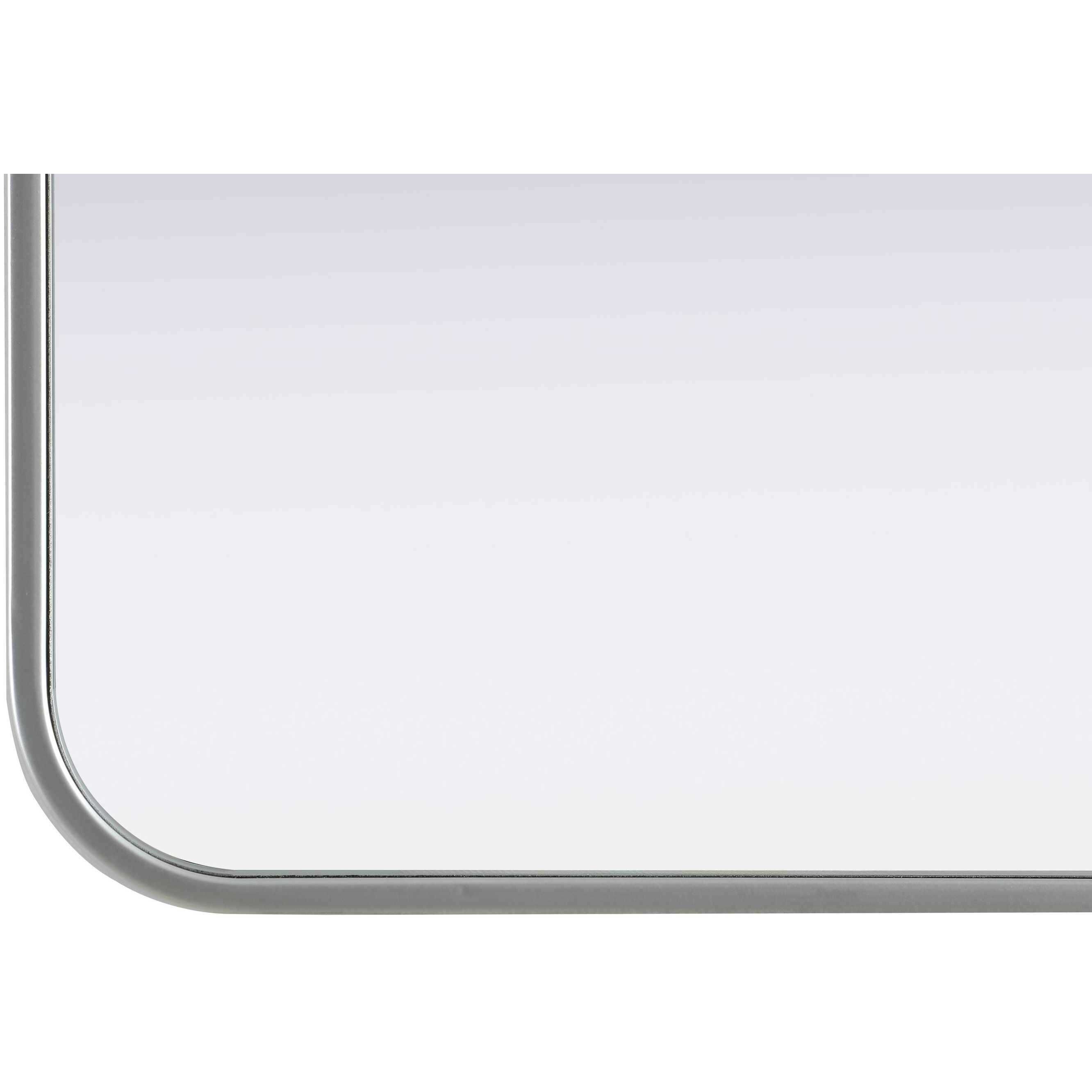 Remy 32 X 24 inch Silver Mirror