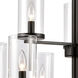 Oakland 9 Light 28.5 inch Black Chandelier Ceiling Light