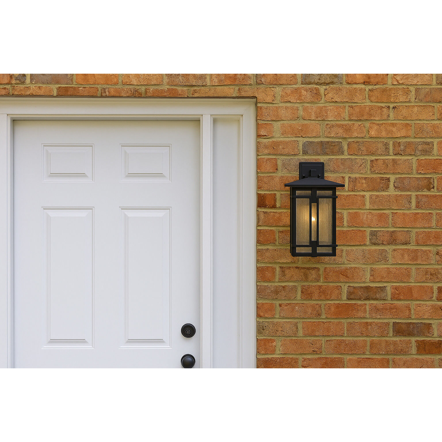 Tucker Outdoor Wall Mount Lantern in Oil Rubbed Bronze, Medium