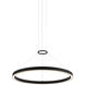 O'hara LED 23.63 inch Matte Black Chandelier Ceiling Light