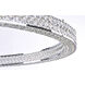 Eternity LED 40 inch Polished Chrome Entry Foyer Pendant Ceiling Light