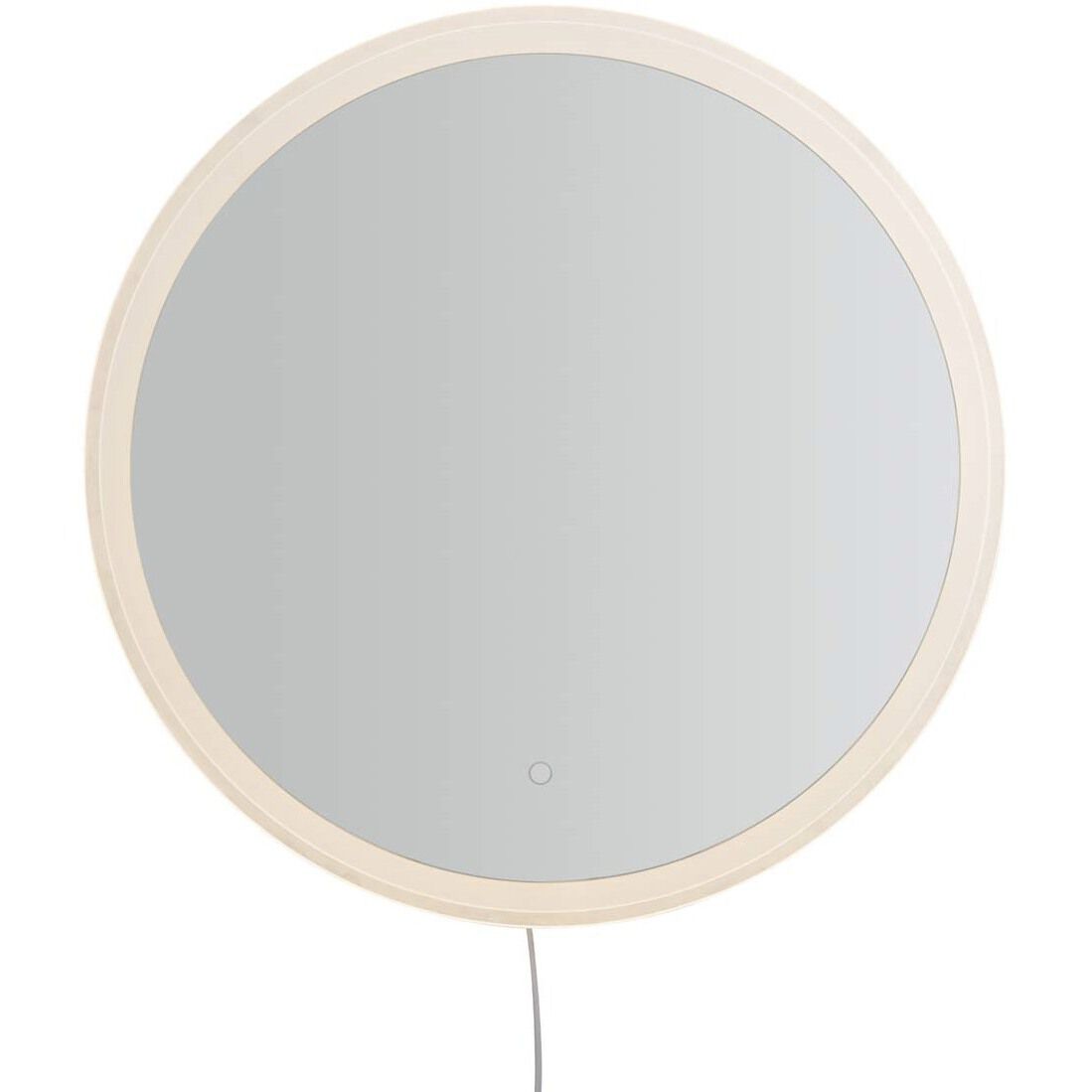 Super Star 30 X 30 inch Chrome LED Mirror