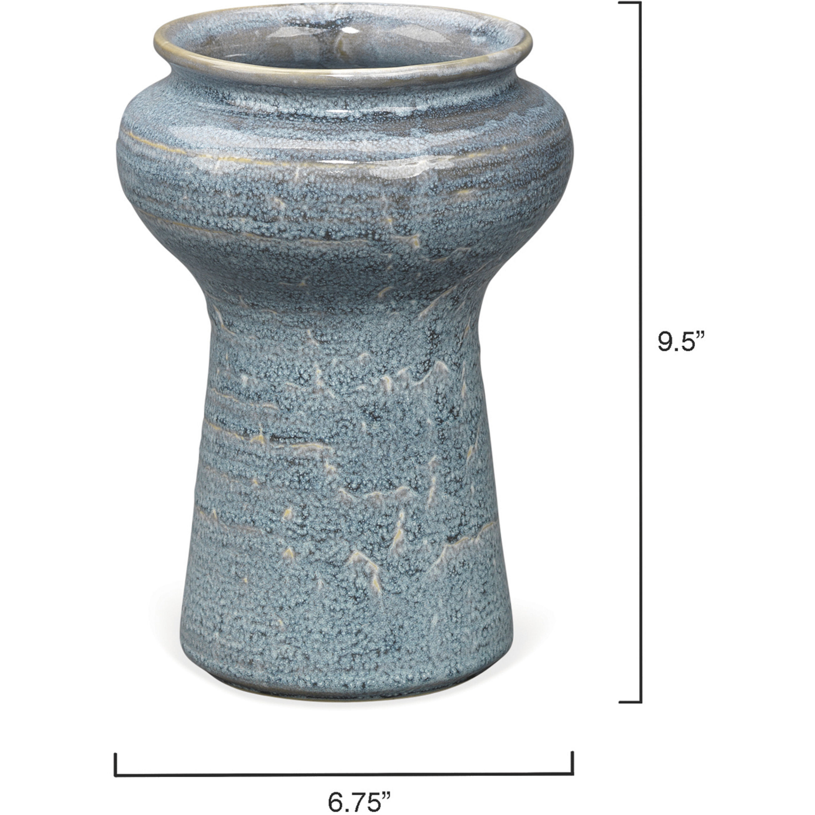 Snorkel 12 X 8 inch Vases, Set of 2