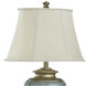 Magonia 28.5 inch 100.00 watt Antique Ocean Blue Table Lamp Portable Light