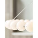 Sean Lavin Orbet LED 42.4 inch Natural Brass Chandelier Ceiling Light, Integrated LED