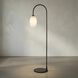 Swan 74 inch 60.00 watt Matte Black Floor Lamp Portable Light
