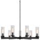 Weaver 9 Light 36 inch Black Pendant Ceiling Light