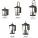 Bromley Outdoor Wall Mount Lantern in Oil Rubbed Bronze, Non-LED, Small