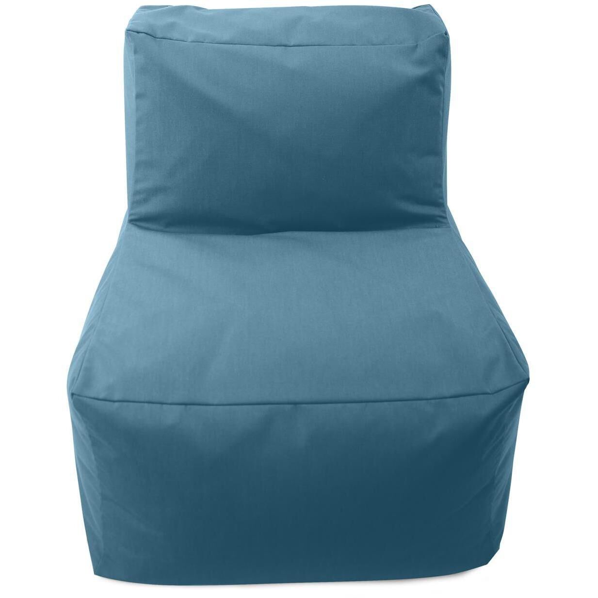 Seascape Turquoise Outdoor Pouf Chair