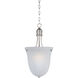 Logan 3 Light 12.75 inch Satin Nickel Entry Foyer Pendant Ceiling Light