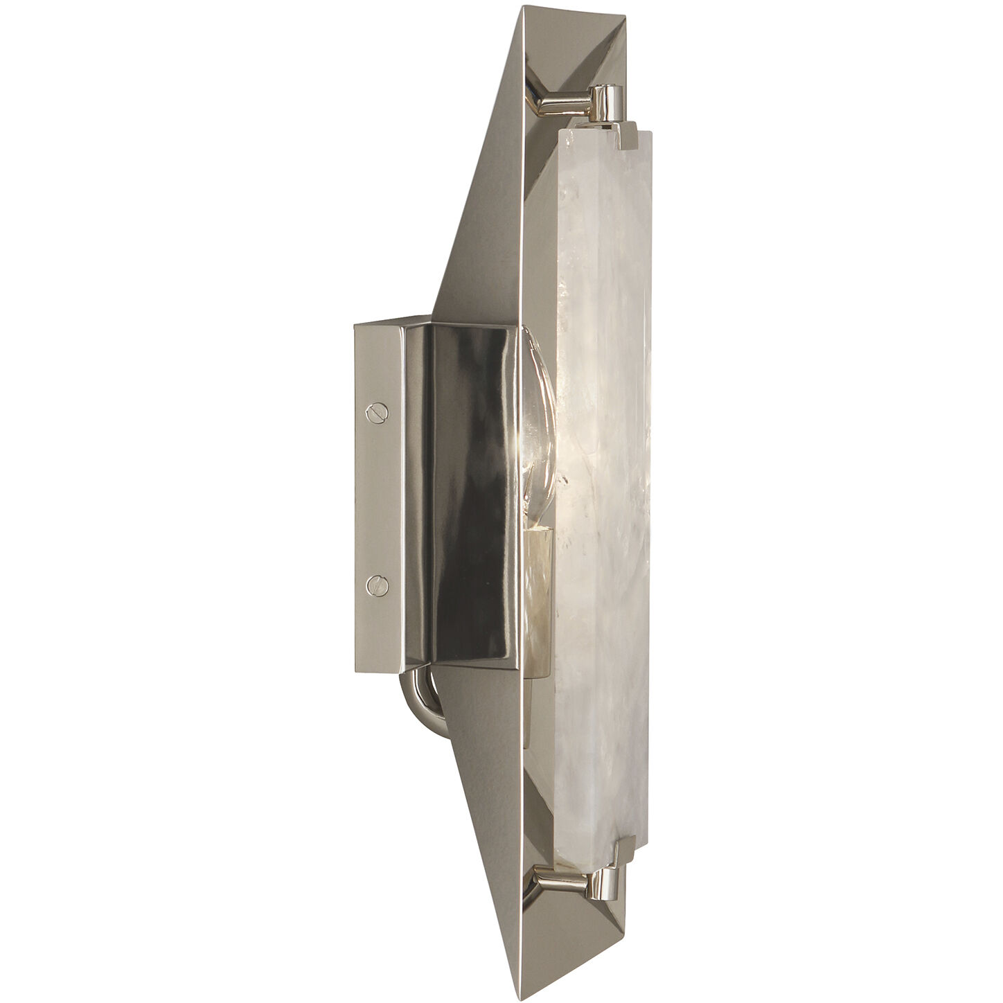 Gemma 1 Light 6.25 inch Polished Nickel Wall Sconce Wall Light