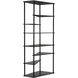 Everest Matte Black Bookcase