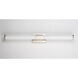 Optic LED 24 inch Satin Nickel Bath Vanity Wall Light