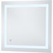 Helios 30 X 27 inch Silver Lighted Wall Mirror