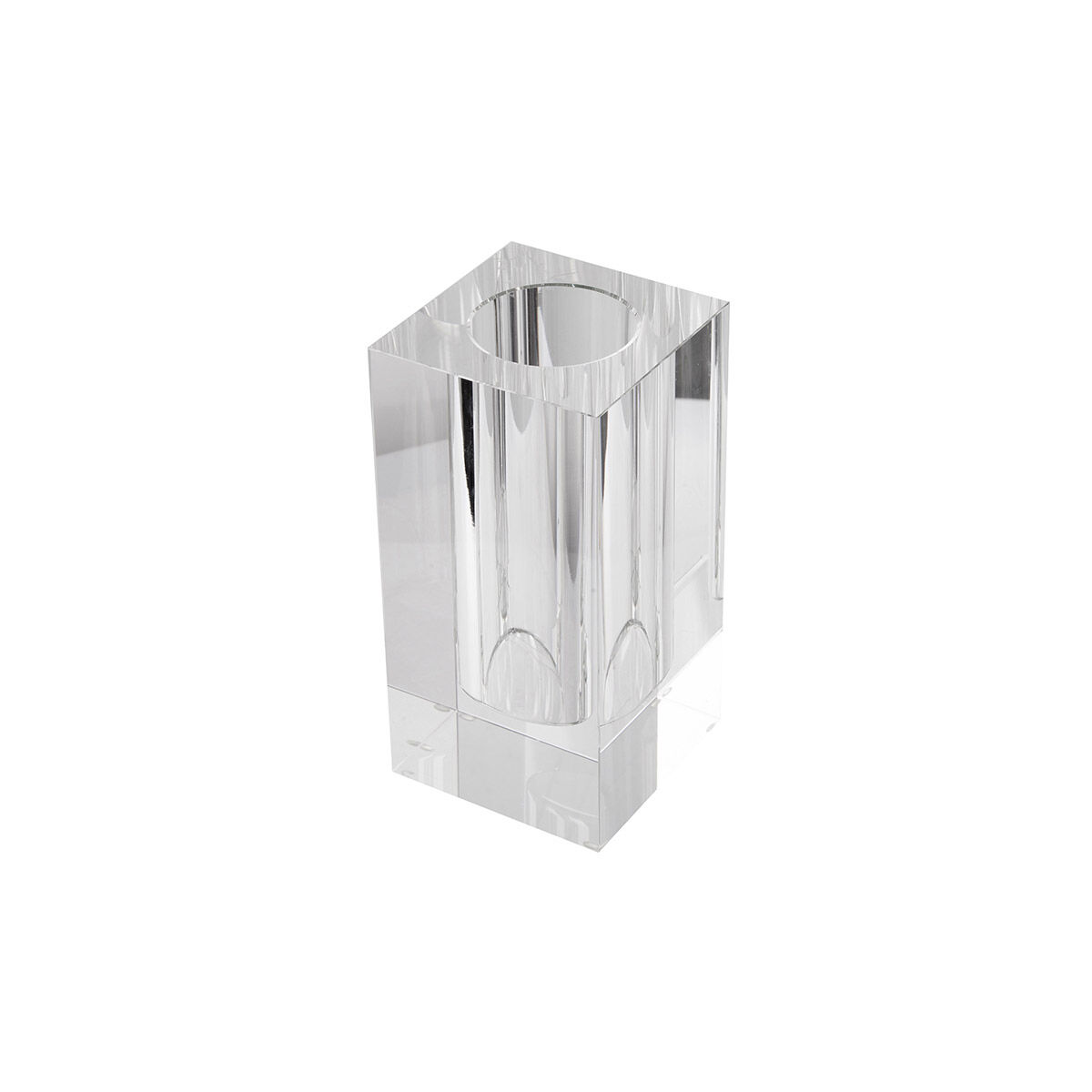 Transparent 7.9 X 3.9 inch Vase in Clear