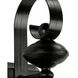 Bibury 1 Light 15 inch Black Outdoor Sconce