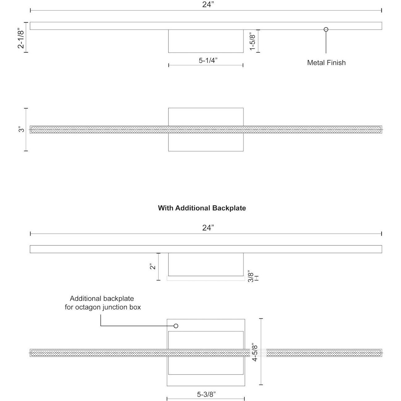 Vega Minor Wall Sconce Wall Light in White