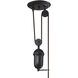 Farmhouse 1 Light 7 inch Oil Rubbed Bronze Mini Pendant Ceiling Light