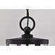 Broadstone 2 Light 8.63 inch Matte Black Outdoor Hanging Light