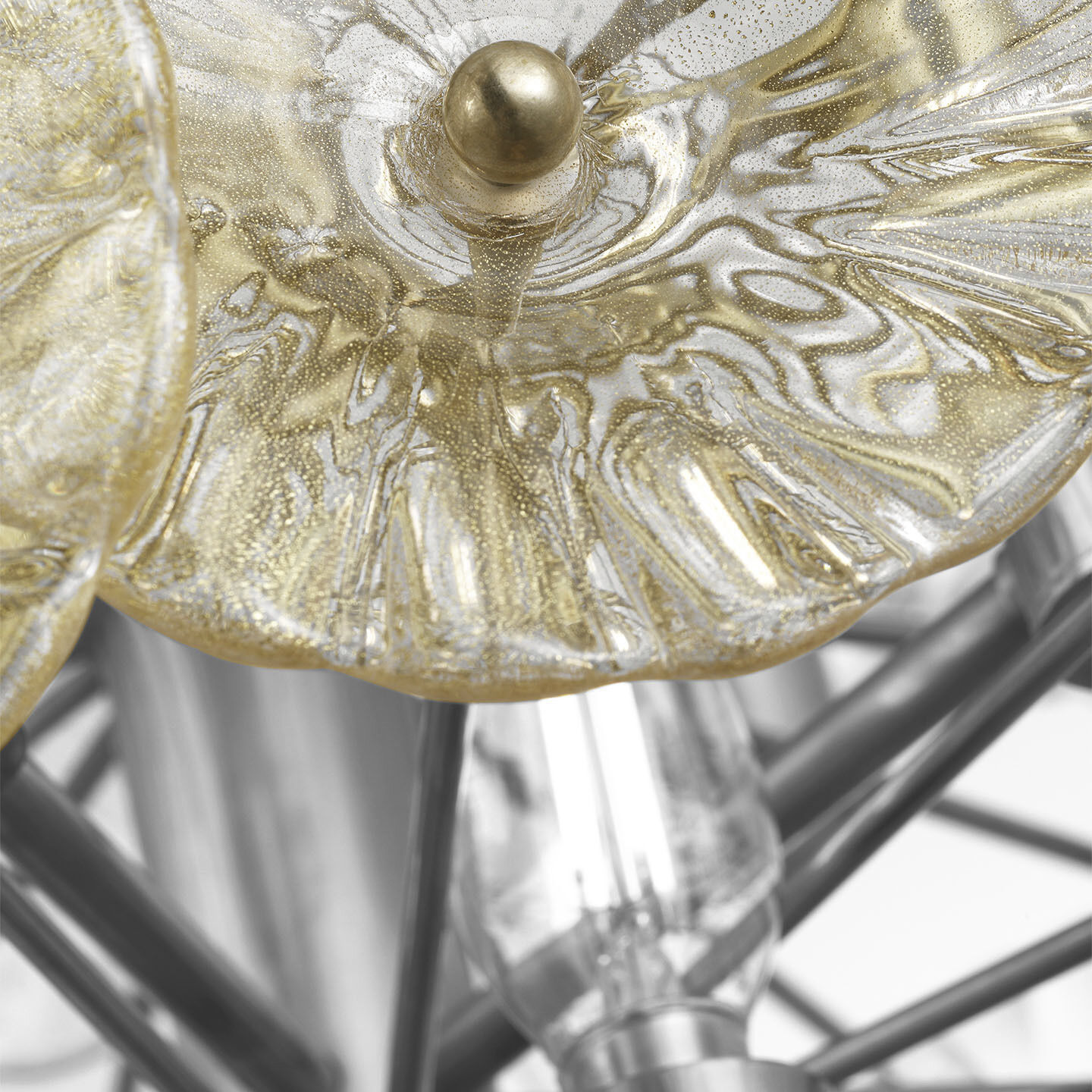 Julie Neill Gianna LED 24 inch Hand-Rubbed Antique Brass Chandelier Ceiling Light