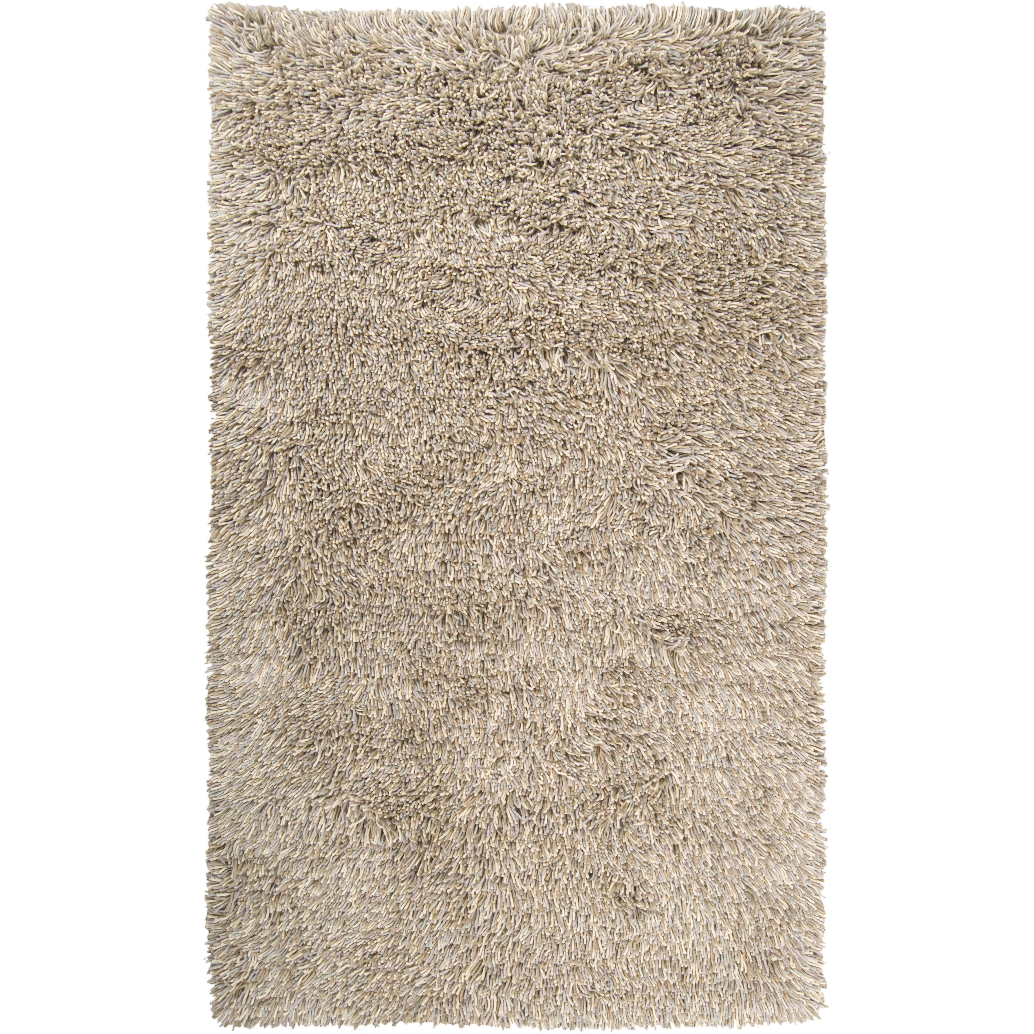 Rutherford Cream/Tan/Light Gray/Lilac Handmade Rug