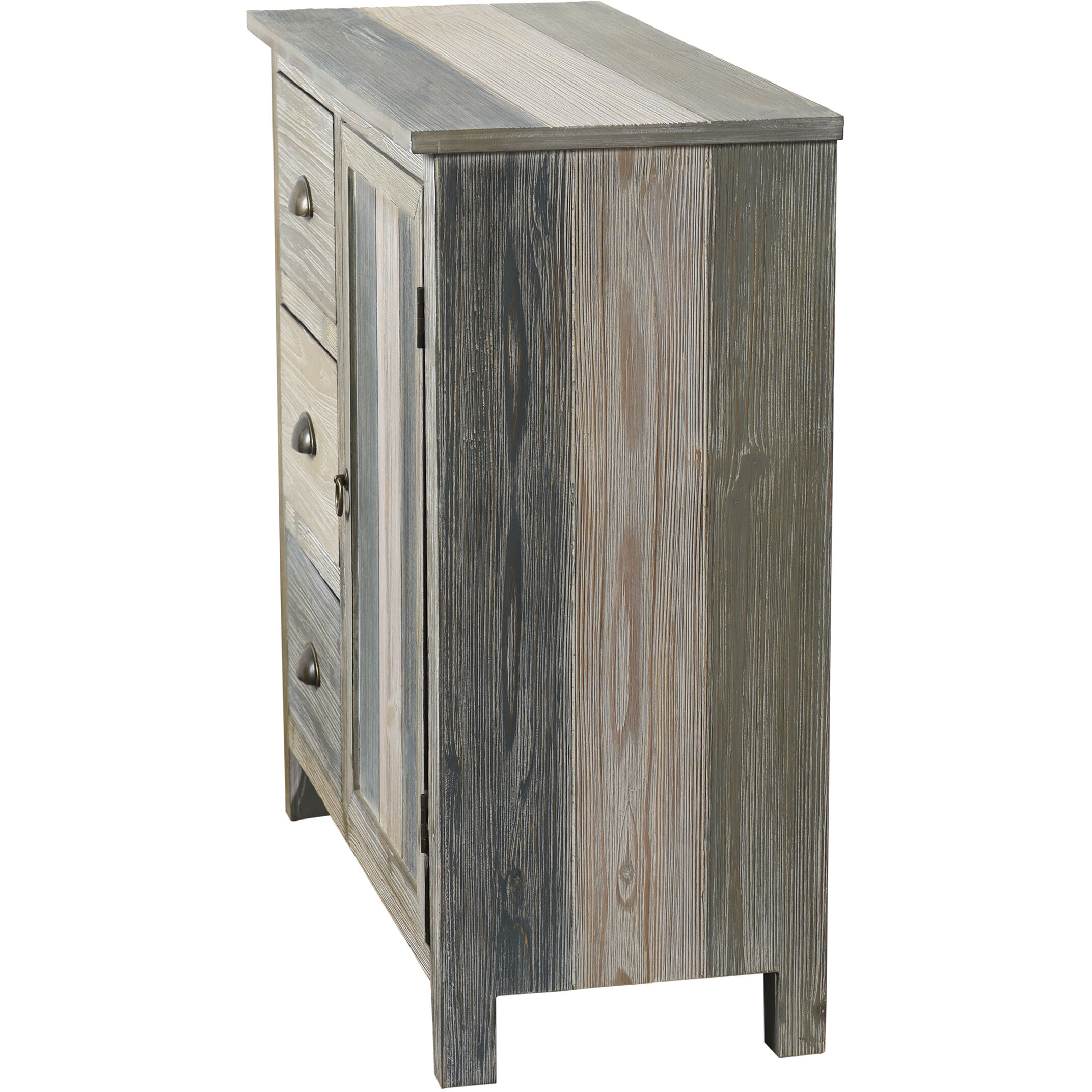 Signature Blue and Grey Cabinet